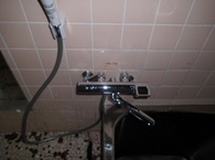 浴室混合栓シャワー取替え工事