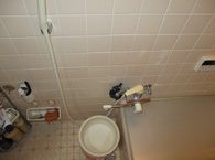 浴室混合栓取替え工事