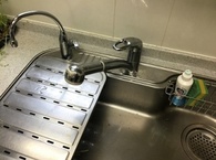 キッチン用タッチレス水栓取替工事