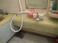 浴室シャワー混合水栓取替工事